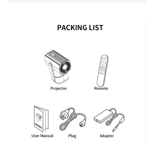 product_image_name-Generic-Projecteur YDH-K2 4K Rechargeable -5