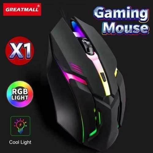Generic Souris Gaming Filaire RGB Aldeepo AD-M50 – USB