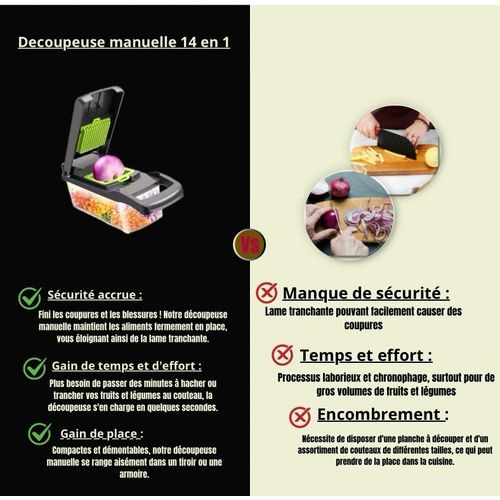 Generic Découpeuse Multifonctions 14 En 1 - image 2
