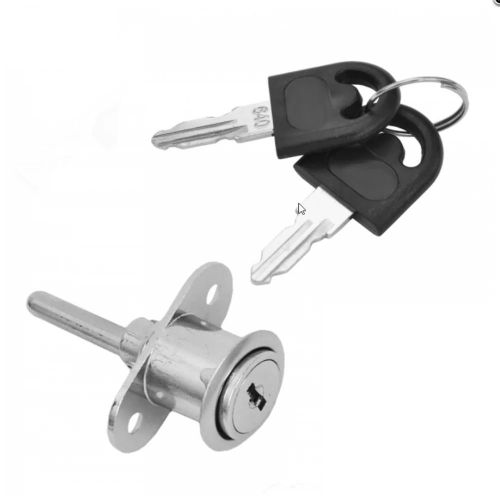 product_image_name-Generic-Cylindre de serrure rotatif, quincaillerie pour la maison, Bureau placard meubles accessoires, serrure de tiroir, Triple Interlock, 100% Original, haute qualité, offre spéciale avec 2 clés-1