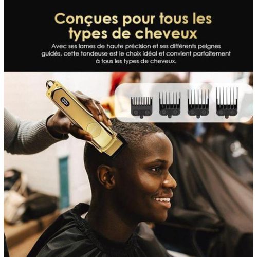 product_image_name-Oraimo-Smart Clipper 2 Gold Tondeuse à cheveux professionelle -6