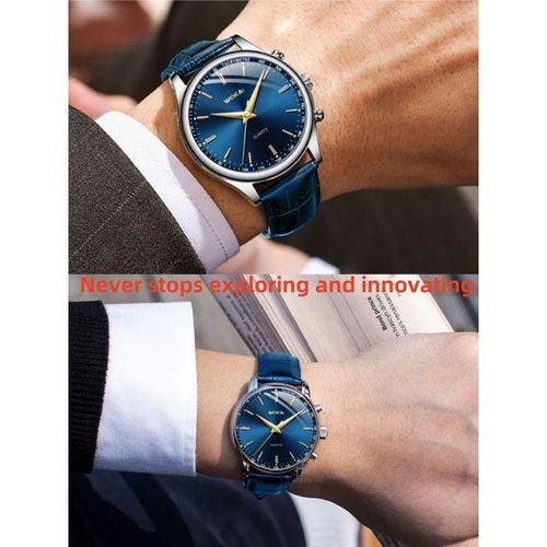 product_image_name-General-Montre à Quartz pour Homme avec Bracelet Décontracté et Affaires-4