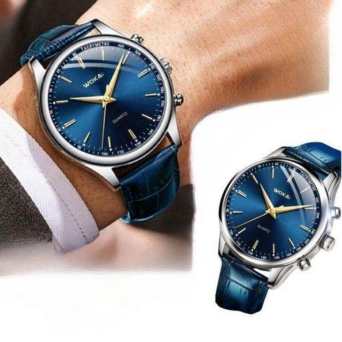 product_image_name-General-Montre à Quartz pour Homme avec Bracelet Décontracté et Affaires-5