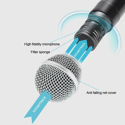 Generic Microphone Sans Fil Rechargeable Professionnel – VHF/UHF pour Discours, Présentations et Événements - image 2
