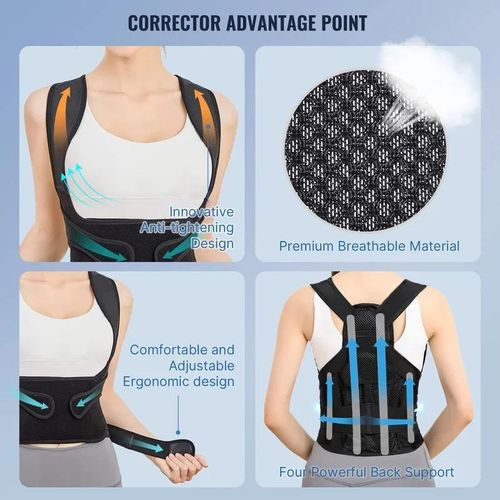 product_image_name-Generic-Orthèse dorsale ergonomique pour femmes de haute qualité pour une mobilité, une posture et un confort améliorés | Superbe technologie avancée pour -6