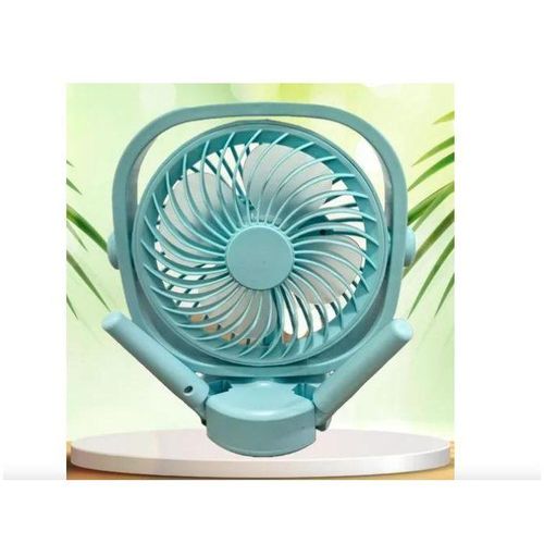 Generic Chic Mini Ventilateur Rechargeable Bleu