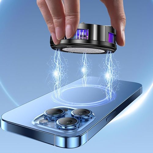 product_image_name-Generic-Refroidisseur de téléphone portable magnétique avec clip, Ventilateur de refroidissement de téléphone RGB, Refroidisseur pour téléphone portable, Ventilateur radiateur léger et portable à trois vitesses pour le jeu sur mobile, diffusion en direct-4
