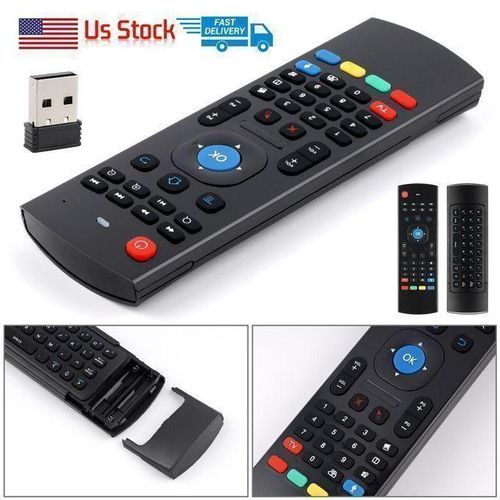 product_image_name-Generic-CHIC Télécommande Pour PC/Android TV Clavier Sans Fil MX3 Air Fly Mouse, 2.4GHz HP-1