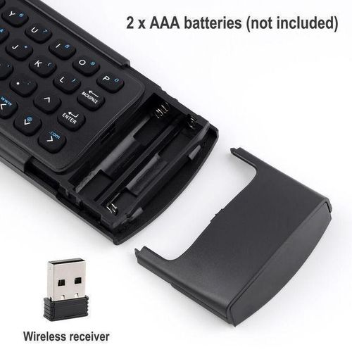product_image_name-Generic-CHIC Télécommande Pour PC/Android TV Clavier Sans Fil MX3 Air Fly Mouse, 2.4GHz HP-4