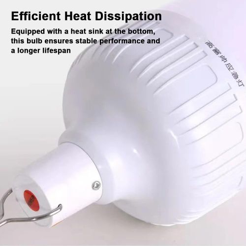 Generic Lot 6 Ampoules 60W LED Rechargeables Étanches Camping Lampe - image 6
