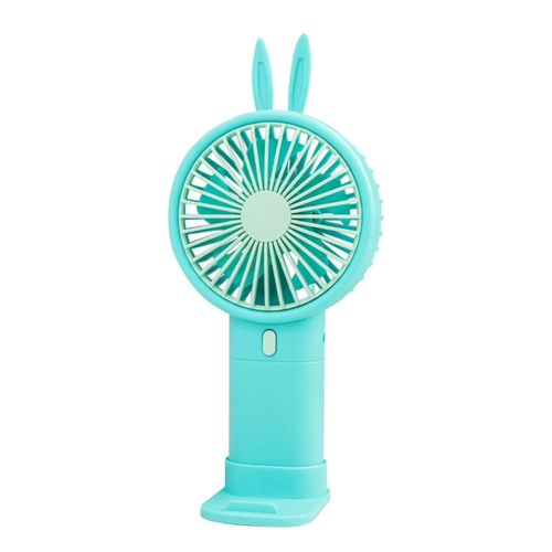 Generic Mini Ventilateur Portable Oreilles Lapin – Rechargeable USB
