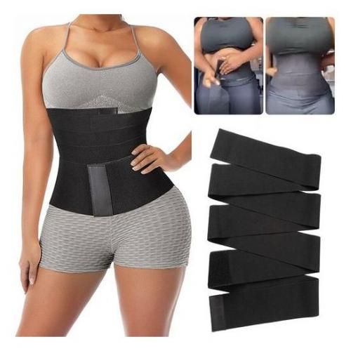 Generic Gaine amincissante Corset de remise en forme - Noir - Prix pas cher