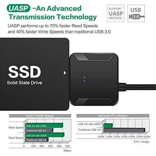 product_image_name-Generic-Adaptateur convertisseur USB 3.0 vers S-ATA III pour disques durs SSD/HDD 2,5/3,5 pouces, compatible avec les PC et doté d'un adaptateur secteur pour la connexion de disques durs externes.-5