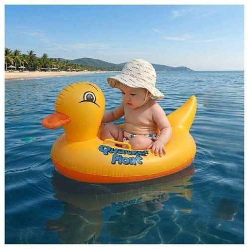 Generic Bouée Canard pour bébé ( piscine gonflable)