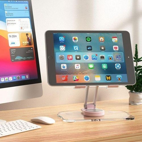 Generic Support Rotatif En Alliage D'aluminium Pour Tablette, Support Pour Petit Ordinateur