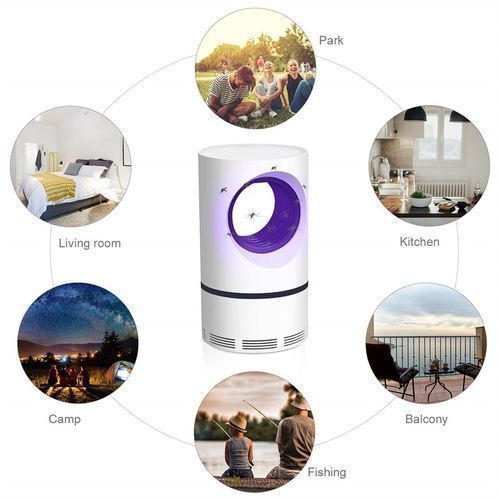 product_image_name-Generic-USB UV Lampe Anti Moustique Électrique Tueur De Moustique Tueur D'insectes Mouches Piège,Surface Utile Jusqu'à 20m²,Pas Bruit,Pas Rayonnement.-7