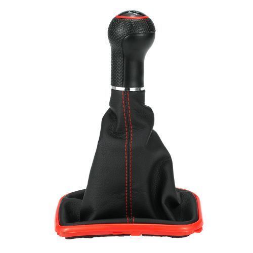 Cergrey Pommeau de levier de vitesse Gaitor Boot noir anti-poussière  couvercle 5 vitesses pour VW Bora Golf, changement de vitesse pour VW,  bouton de changement de vitesse automatique 5 vitesses 