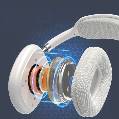 Generic Casque Bluetooth P9 Sans Fil - Compatible Avec IOS Et Android - Blanc - image 2