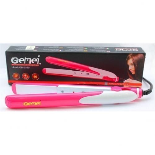 product_image_name-Gemei-Fer à Lisser Professionnel GM-2970 - Rose-1