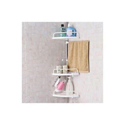 product_image_name-Generic-AGREABLE Portant Étagères De Rangement Verticales, Adaptée Aux Coins De Salle De Bains Et De Salon-3