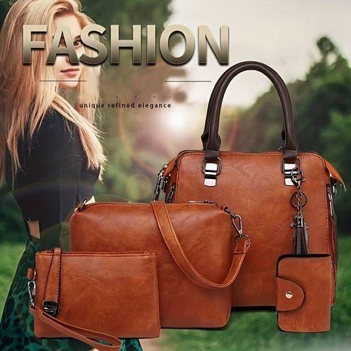 Gukbis Sac Main 4 En 1 La Mode Pour Femmes Sac Bandouli re