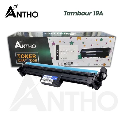 ANTHO Tambour Compatible 19A - CF219A - Ant - Noir