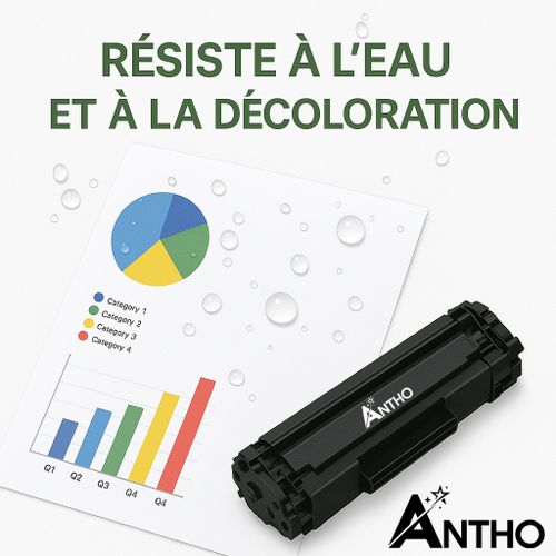 ANTHO Tambour Compatible 19A - CF219A - Ant - Noir - image 6