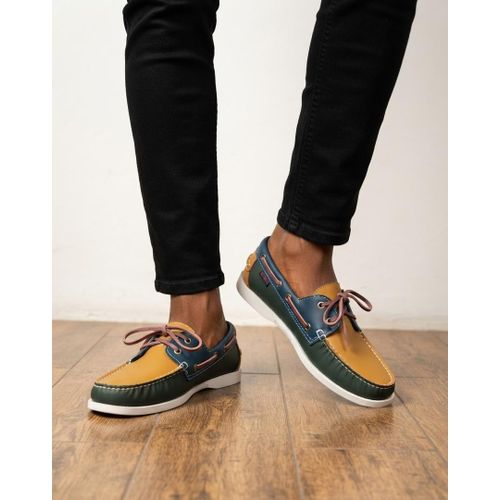 Fashion baladeuse En Cuir Homme-multicolore - image 2