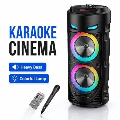 SinG-e Haut-parleur Bluetooth Karaoké Portable RGB + Micro360° RGB -Sing-e - image 4