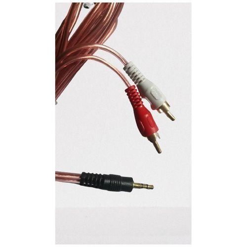 Generic Câble Audio RCA Avec Jack 3.5 à 2 RCA, 3.5mm Vers 2RCA Mâle - image 2