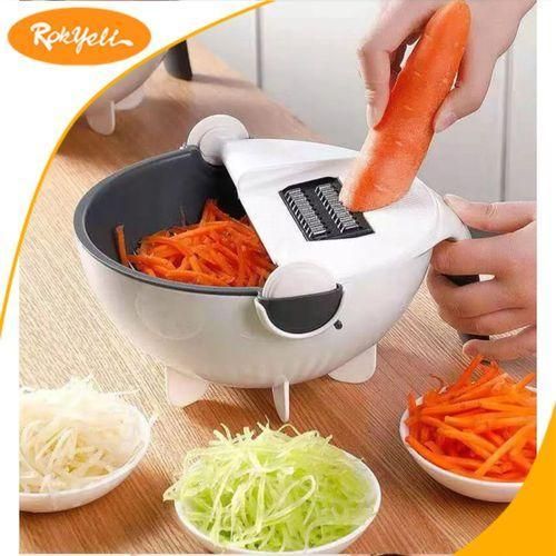 product_image_name-Generic-Coupe-Légumes Manuel Multifonction Coupe-Légumes Multifonction Manuel avec Bol 7 En 1 – Râpe & Trancheuse Rapide pour Carottes, Choux et Légumes7 En 1 – Râpe, Trancheuse et Hachoir avec Bol-1