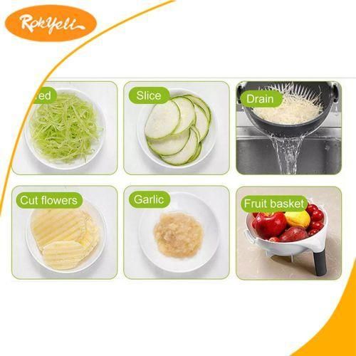 product_image_name-Generic-Coupe-Légumes Manuel Multifonction Coupe-Légumes Multifonction Manuel avec Bol 7 En 1 – Râpe & Trancheuse Rapide pour Carottes, Choux et Légumes7 En 1 – Râpe, Trancheuse et Hachoir avec Bol-6