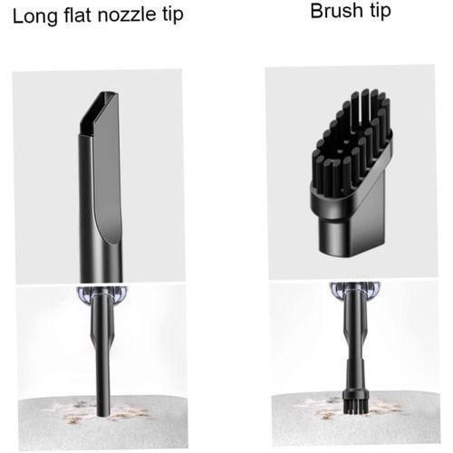 product_image_name-Generic-Souffleur d'air portable sans fil, dépoussiéreur, mini aspirateur de voiture sans fil, aspiration cyclonique domestique, 4 en 1, 120W, 9000Pa-3