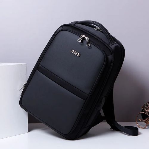 product_image_name-Generic-Sac à Dos Avec USB - Résistant à L'eau Compatible Ordinateur Portable-2