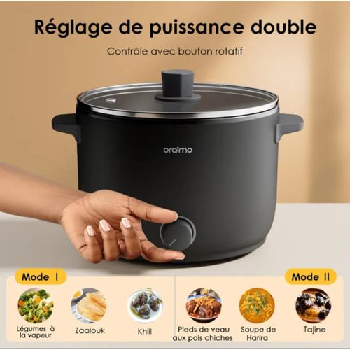 Oraimo cuiseur marmite électrique multifonction 3L ( casserole) - image 5