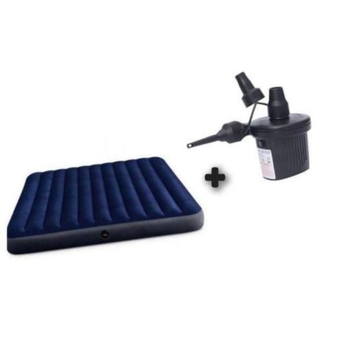 Generic Matelas Gonflables 2 Places + Pompe Offert