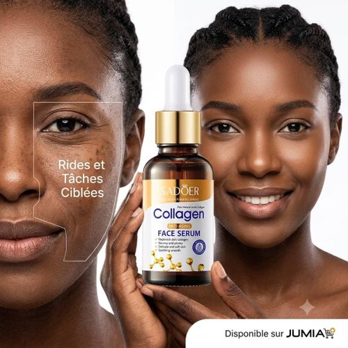 SADOER Sérum Visage Anti-âge au Collagène