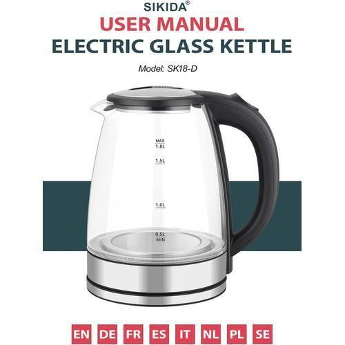 product_image_name-Generic-Bouilloire Électrique en Verre 1.7L – Chauffage Rapide avec LED-3