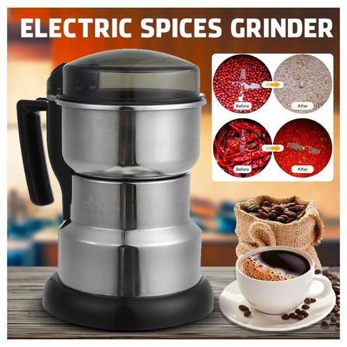 product_image_name-Generic-Moulin à Café Electrique Multifonction, Appareil De Cuisine Pour Céréales, Noix, Haricots, Epices, Grains-1