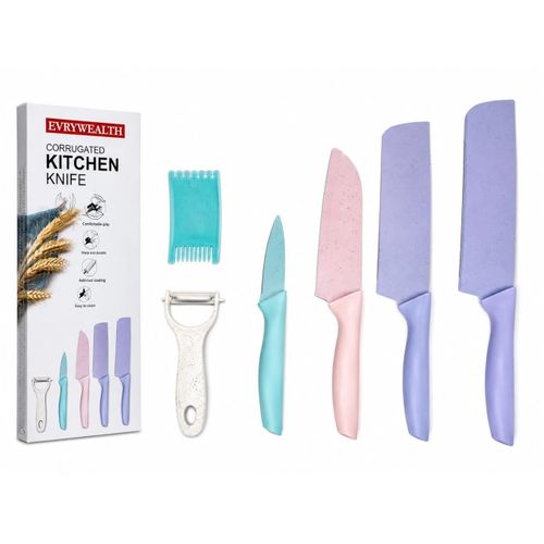 Generic Set de Couteaux de Cuisine Pastel