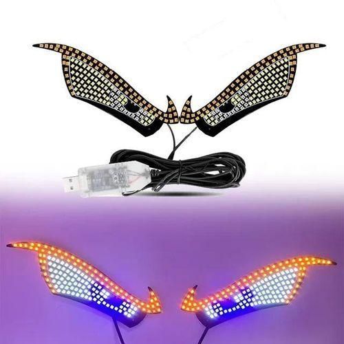 product_image_name-Generic-LED vitre arrière voiture Abidjan, Tuning LED Devil Eyes CI, Écran LED dynamique voiture Jumia, Accessoire animation voiture, Panneau LED USB auto Côte d'Ivoire, Cadeau tuning original.-2