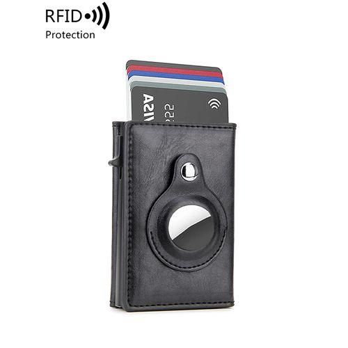 product_image_name-Fashion-Sac à Cartes Portefeuille Pour Hommes, Adapté Au Portefeuille à Trois Volets Anovus Air Tag-1
