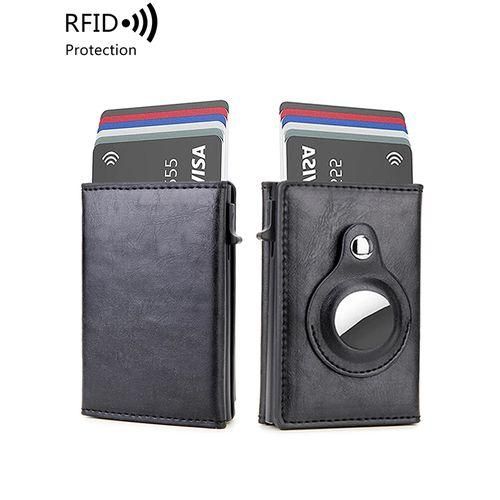 product_image_name-Fashion-Sac à Cartes Portefeuille Pour Hommes, Adapté Au Portefeuille à Trois Volets Anovus Air Tag-5
