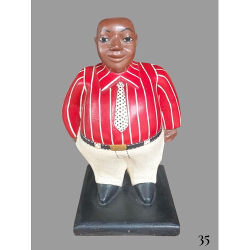 Generic Statue Colon en Bois peint