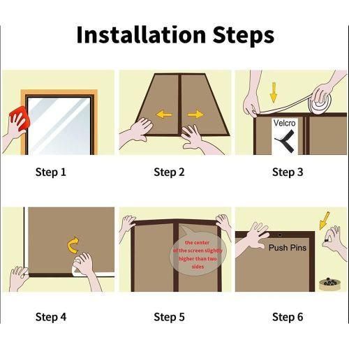 product_image_name-Generic-Rideau De Porte Anti Moustiques - Noir-5