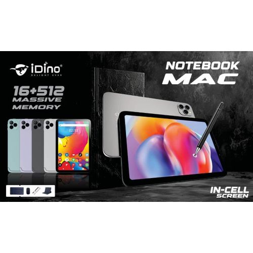 product_image_name-Generic-Tablette éducative iDino NOTEBOOK MAC 16Go RAM , 512Go avec SiM 5000MAH-1
