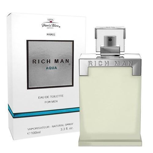 Parfum Des Sens RICH MAN ACQUA Eau De Toilette Homme 100ml Prix