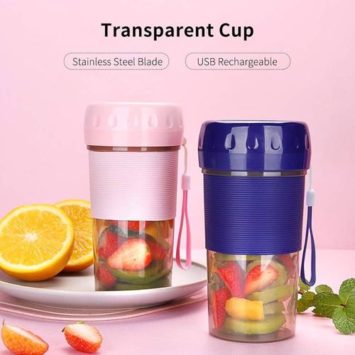 product_image_name-Generic-FACILE A UTILISER-Blender portable avec gobelet pour smoothies et milkshakes, 300 ml, mélangeur de fruits, gobelet amovible, rechargeable par USB, idéal pour le sport, les voyages et les activités de plein air.-1