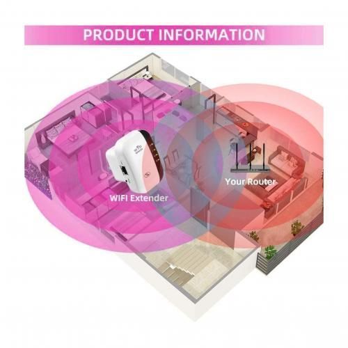 Generic WiFi Répéteur Extenseur Sans Fil 300M - image 3
