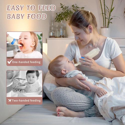 product_image_name-ShebSheb-Cuillère d’alimentation pour bébé 3 oz (90 mL), distributeur alimentaire en silicone et PP, cuillère de nutrition compressible pour garçons et filles, sans BPA, idéale pour les tout‑petits-7